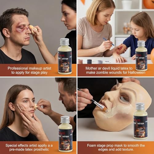 Makeup Liquid Latex SFX Halloween Latex Makeup (30ml)