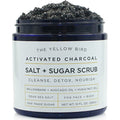 Activated Charcoal Face & Body Scrub ? Natural Deep Cleansing Exfoliator for Smooth, Soft Skin ? Gentle Salt & Sugar Scrub for Armpit & Foot Detox ? For Men & Women ? Made in USA