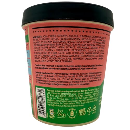 Lola From Rio - Densidade - Hair Mask For Fine, Weak, Brittle Hair, and Hair loss Problems, Stimulate Hair Growth and Improves Hair Resistance, Density, and Volume 8.11 Fl-Oz