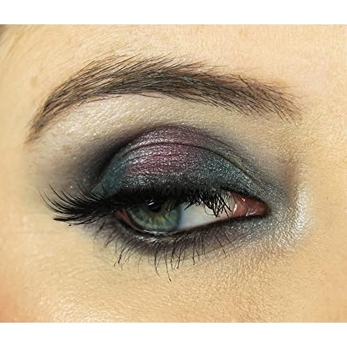 Concrete Minerals Variety Collection, Silky- Smooth and Highly Pigmented Cosmetics, 100% Vegan and Cruelty Free, Loose Mineral Eyeshadow Powder, Handmade in USA (Dark Arts)