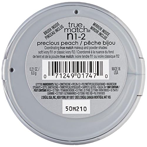 L'Or?al Paris True Match Super-Blendable Blush, Precious Peach, 0.21 oz.