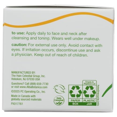 Alba Botanica, Moisturizer Aloe Green Tea Oil Free, 3 Ounce