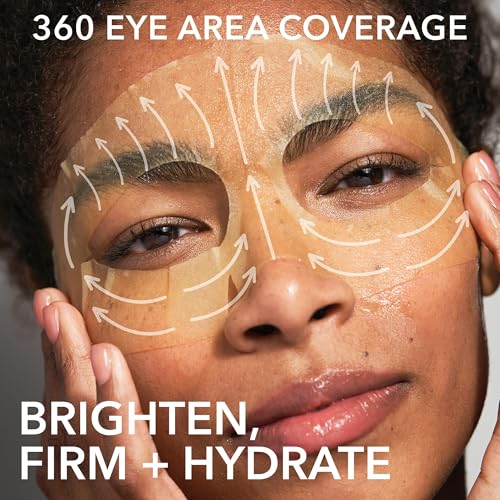 Dr Dennis Gross DermInfusions Lift + Repair Eye Mask | Visibily Lift + Firm, Fills the Appearance of Fine Lines, Deepy Hydrates + Repairs, Visibly Depuffs the Undereye Area | 4 Treatments