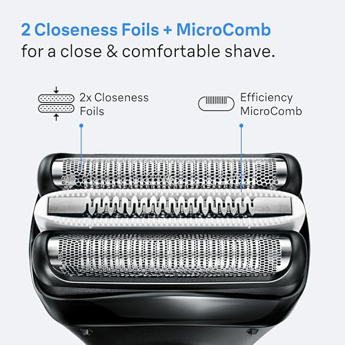 Braun Series 3 Pro Skin Electric Shaver Replacement Head - 32B - Compatible with Electric Razors 3000s, 3010s, 3040s, 3050cc, 3070cc, 3080s, 3090cc