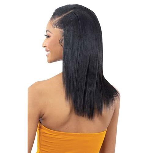 Shake N Go Freetress Organique New Concept Floor Bundle Hair ORGANIQUE STRAIGHT 12'' (1B), Black