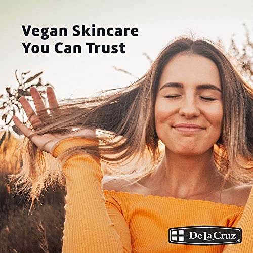 De La Cruz Sweet Almond Oil - Expeller Pressed Almond Oil for Skin and Hair 8 FL. OZ. (236 mL)