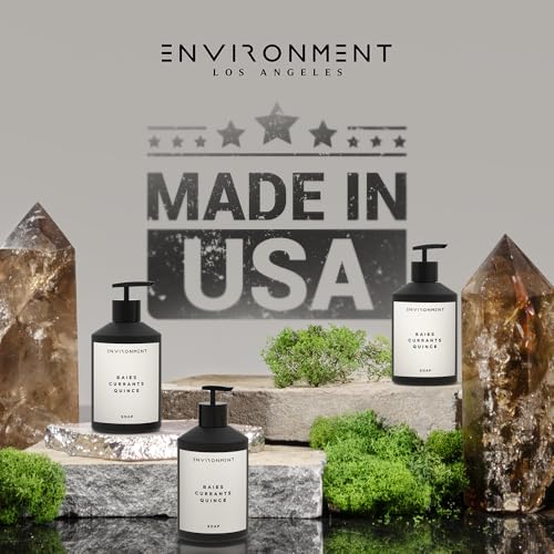 ENVIRONMENT Inspired by 5-Star Resort 1HT Hand Soap, 300ml Luxury Liquid Hand Soap (Santal | Tonka | Musk) Home Essentials, Kitchen & Bathroom Soap, Hand Wash, Vegan & Cruelty-Free