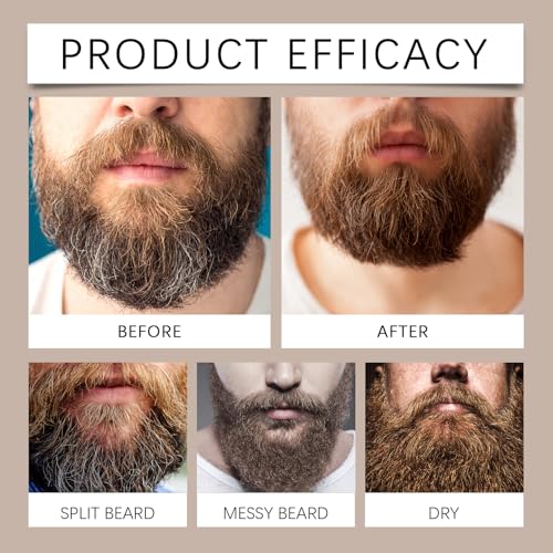 Cosmetics Para Barba, B?lsamo Estimulante de Barba, Ultra Potente Beard Stimulating Balm, Crema Para Barba, Moisturizes & Strengthens Beard, 200ML / 7OZ
