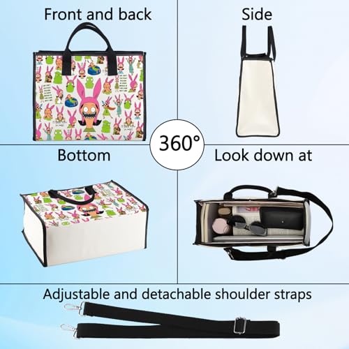 LEVLO Louis Cosmetic Bag Belcher Fans Gift Bob Family Zipper Pouch Bag Louis Cartoon TV Show Merchandise (I'll See You LT)