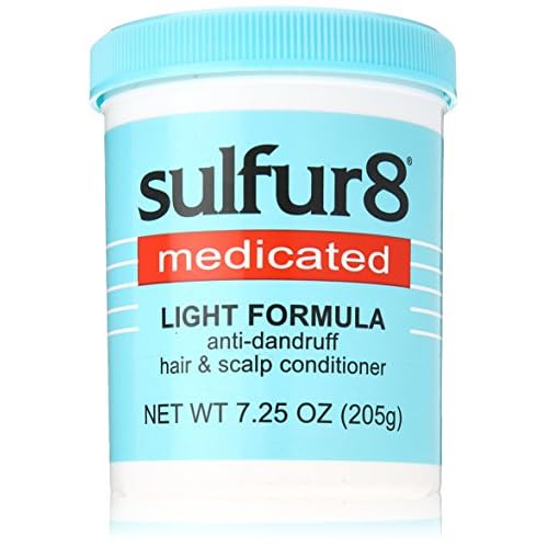 SULFUR8 Medicated Light Formula Anti-Dandruff Hair & Scalp Conditioner ? 7.25 oz. Lightweight Scalp & Hair Treatment ? Controls Dandruff, Soothes Itchy, Dry Scalp, Moisturizes & Softens Hair