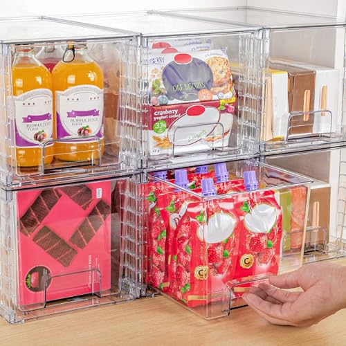 Vtopmart 4 Pack Storage Drawers and 3 Tier Makeup Organizer