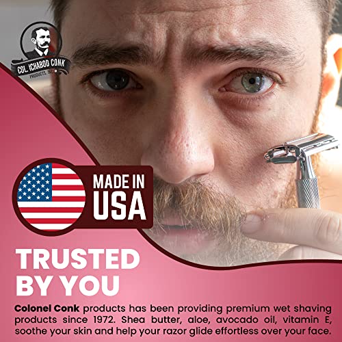Col. Conk Worlds Famous Shaving Soap, Bay Rum (Net Weight 2.25 Oz)