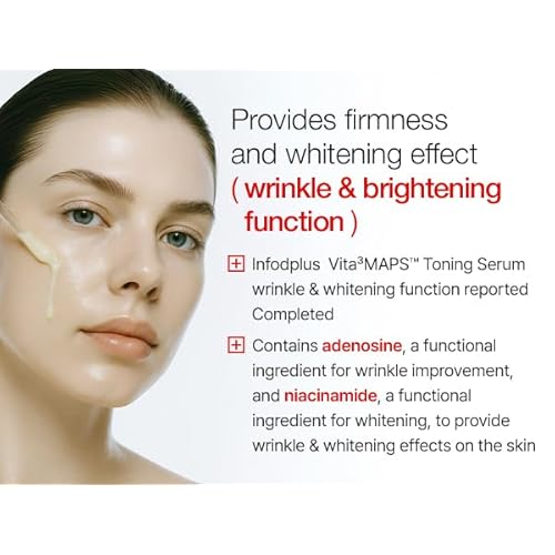 INFODPLUS VITA©øMAPS 53 Toning Serum ? Niacinamide & Sea Buckthorn | Brightening, Dark Spot Corrector, Even Skin Tone Night Serum