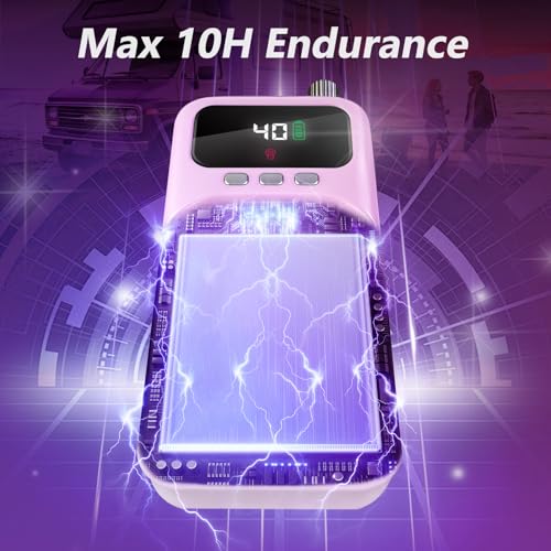 Professional 40000RPM Electric Nail Drill ? Cordless Rechargeable Nail File with UV Nail Lamp & Max 10H Battery Life | Multifunctional Nail Art Tools Kit for Gel Acrylic Removal & Home Salon
