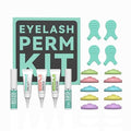 BLACKWINGS Lash Lift Kit, 4 Bottles Eyelash Perm Kit, Professional Eyelash Curling Lash Extension Set,Lash Curling, Semi-Permanent Curling Perming Wave Suitable for Salon