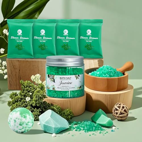 Self Care Gifts for Women - Inspirational Sport Gifts Set for Women with Large Canvas Bag, Water Bottle & Relaxation Spa Gift Baskets, Christmas Holiday Gift for Her Wife Mom Sister, Bestie