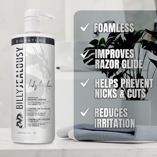 Billy Jealousy Hydroplane Foamless Super-Slick Mens Shave Cream