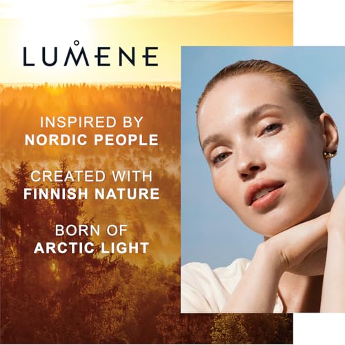 Lumene Invisible Illumination Instant Beauty Glow Serum - Sheer-Coverage Face Makeup + Brightening Serum - Infused with Nordic Algae and Vitamin E for Instant Radiance - Universal Medium (30ml)