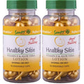 Sanar Naturals Healthy Skin Vitamin E Lotion with Aloe Vera Gel, 60 ct - Face Moisturizer SkinCare, Serum Capsules - Reduce Wrinkles, Dark Spots - Rapid Repair for Smooth HydratedSkin (Pack of 2)