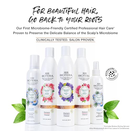 Biotera Anti Frizz Smoothing Conditioner | Smooths & Controls Frizzy, Unruly Hair | Microbiome Friendly | Vegan & Animal Test Free | Paraben Free | Color-Safe