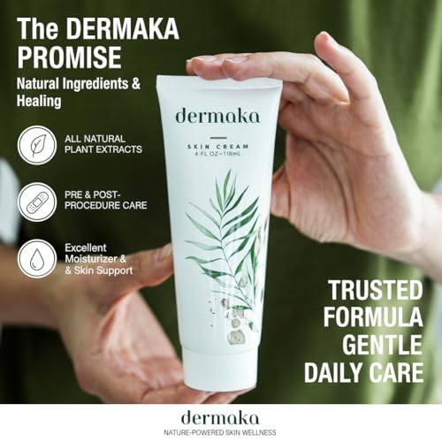 Dermaka Natural ingredients Arnica Skin Cream 4 oz 2 pack ? Dermatologist Tested Formula for Bruising, Swelling & Dryness ? Enriched with Chamomile, Green Tea & Vitamins A & E, Non-Greasy Texture