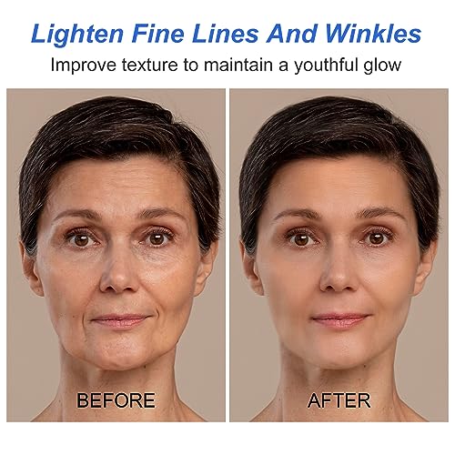 Facial Serum 1 Fl Oz, Anti Aging Serum For Face, Instant Face Tightening, Reduce Fine Lines, Wrinkles, Boost Skin Collagen, Hydrate & Plump Skin