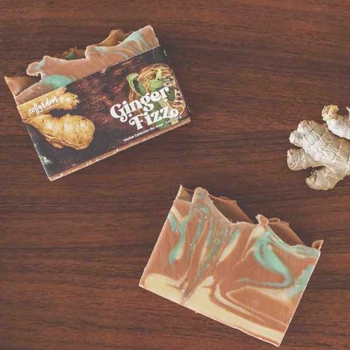 Cellar Door Bath Supply Co. Bar Soap, 3 Bar Variety Pack - Oat Milk & Honey, Ginger Fizz, Satsuma Guava
