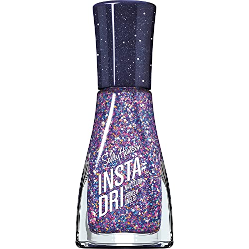 Sally Hansen Insta-Dri¢ç, Grape Shifter, Quick Dry, Long Lasting, Streak-Free Shine, Purple Nail Polish