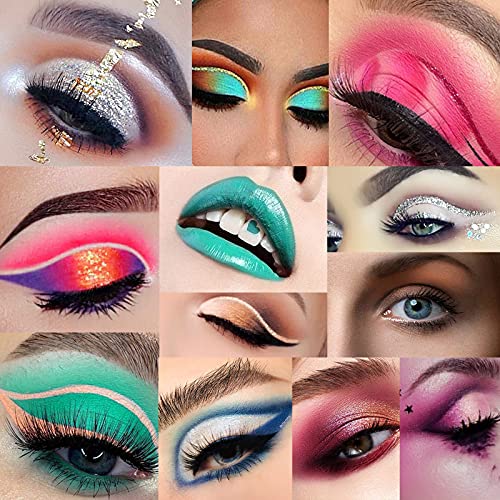 3 Pack Matte Eyeshadow Primer for Oily Lids No Crease White Medium Dark Cream Eye Primer Makeup Eyeshadow Base Waterproof & Long Lasting Eyelid Primer Liquid Eye-shadow for All Shadows (Set E)