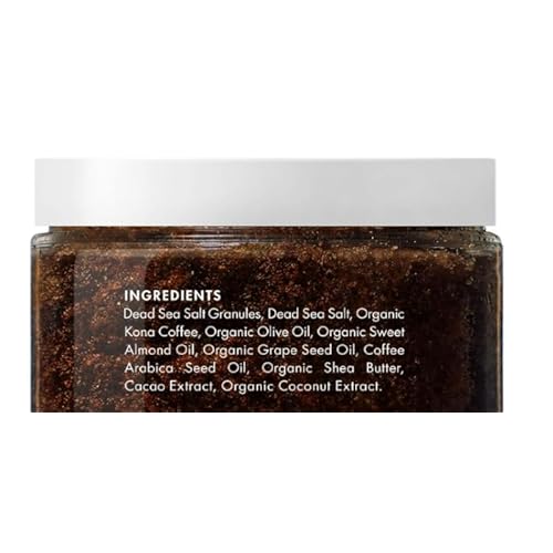 MAJESTIC PURE Arabica Coffee Scrub - All Natural Exfoliating Body Scrub for Skin Care, Stretch Marks, Acne & Cellulite, Reduce the Look of Spider Veins, Eczema, Age Spots & Varicose Veins - 10 Ounces