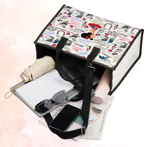 BWWKTOP Singer Song Cosmetic Makeup Bag Singer Album Inspired Gift I Told You I Was Trouble Zipper Pouch Bag Singer Musical Merch (I Told You BG)