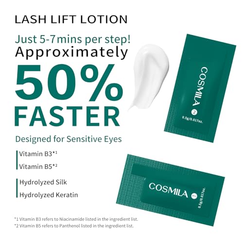 Lash Lift Sachets Refills ? Made in Japan ? Gentle & Nourishing Formula ? For Home & Professional Use ? Long-Lasting Curl Up to 6 Weeks ? Lotions for Lash Lift ? 5 Uses, Individually Packaged
