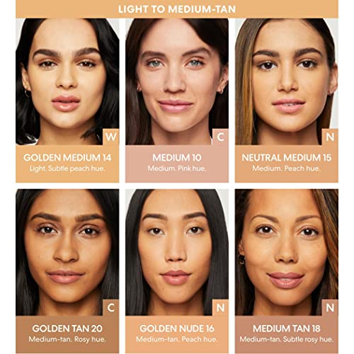 bareMinerals Original Loose Powder Foundation SPF 15, Clean Mineral Powder Face Makeup, Sheer-to-Full Coverage, Talc-Free, Non-Comedogenic, Vegan, Cruelty-Free & Dermatologist-Tested