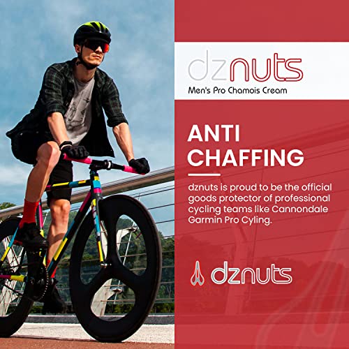 dznuts - Men's Pro Chamois Cream and Women's Bliss Chamois Cream - Anti-Chafing Cream for Saddle Sores, Rubbing, and Inner Thigh Friction for Cyclists, Runners, Triathletes (4 fl oz Each)