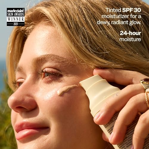 Sun Bum Daily SPF 30 Glow Sunscreen Face Lotion-Moisturizing Facial Sunscreen-Tinted-Dewy Finish-Hawaii 104 Act Compliant (Made without Octinoxate&Oxybenzone)-Travel Size-1.7 oz,(Pack of 2)