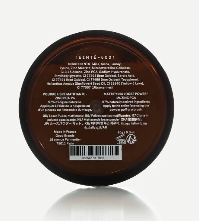 Typology Mattifying Loose Powder 1% Zinc PCA