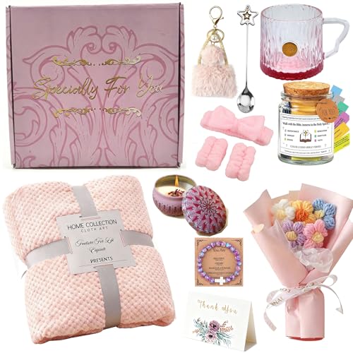 Valentines Gifts for Women,13Pcs Self Care Get Well Soon Gift as Mothers Day Memorial Day Birthday Gift Idear for Mom Grandma Wife Girlfriend Sister Friends