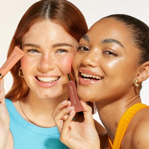 Revolution, Juicy Peptide Lip Balm, Sheer to Buildable Tint with Hydrating & Nourishing Peptides, Squalane & Vitamin E, Clear Ice, 0.27 fl oz