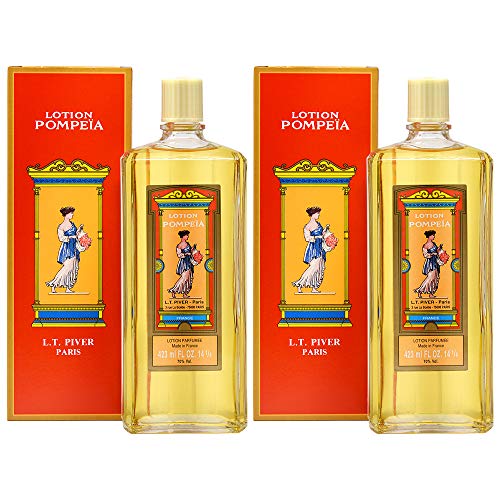 Pompeia Lotion by L.T. Piver Paris 423ml/14.25oz (Pack of 2)Q
