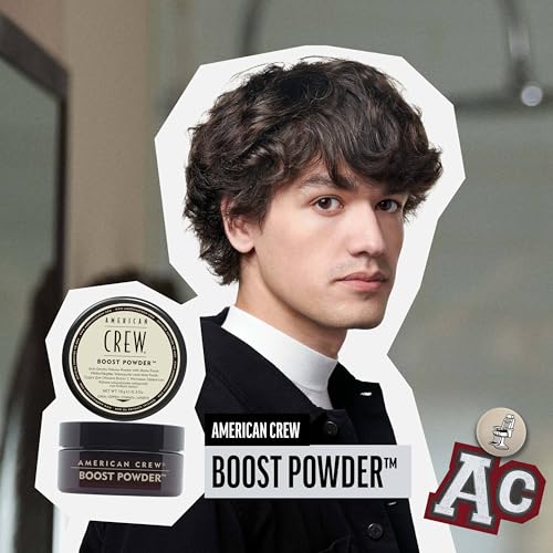 American Crew Men's Hair Boost Powder, Provides Lift & Volume, 0.3 Oz (Pack of 1)