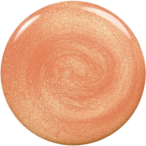 essie Expressie FX Filter Quick-Dry Vegan Nail Polish, Gold Glitter Shimmer Top Coat, 24K, 0.33 fl oz