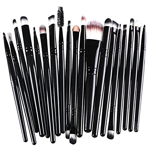 20pcs Makeup BRUSHES Kit Set Powder Foundation Eyeshadow Eyeliner Lip Brush NEW ¡¦ (WHITE + GOLD)