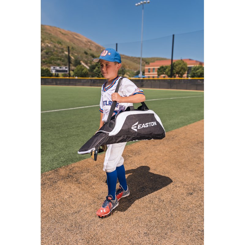 Youth Tball Tote Bag with Bat Compartments - Lightweight & Secure