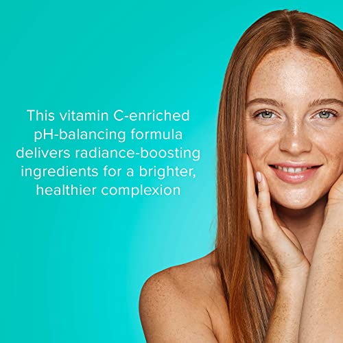 ClarityRx C-Results Vitamin C Facial Cleanser, Natural Plant-Based Brightening Face Wash with Lactic Acid