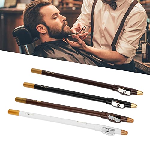Hairline Barber Pencil, Compact Outline Beard Pencil Mineral Substance Beard Shaping Pencils for Beard Shaping for Men