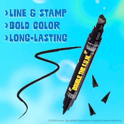 wet n wild Spongebob Double The F.U.N. Liquid Eyeliner & Stamp - Best Day Ever