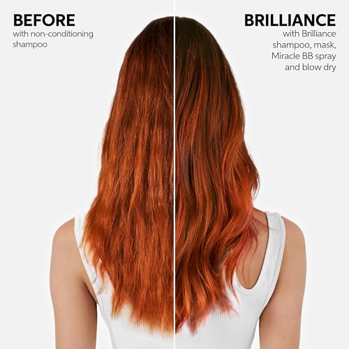 Wella Professionals Invigo Brilliance Conditioner for Coarse Hair | Intense Color Protection & Maintains Vibrancy