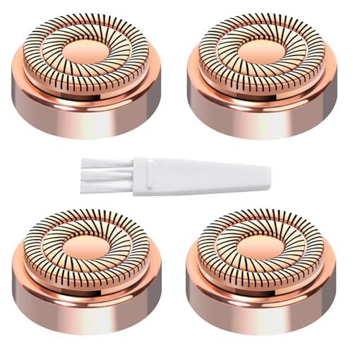 Facial Hair Remover Replacement Heads Generation 2 for Finishing Touch Flawless Facial Hair Removal Tool for women,Double Halo Painless and Smooth As Seen On TV.