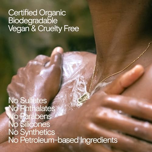 Bathing Culture, Organic Mind + Body Wash, Natural, Biodegradable, Vegan Personal Care, All Natural Organic Body Wash for Women and Men, PCR Plastic Bottle, 16 oz, Cathedral Grove