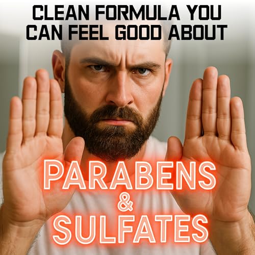 Biotin Beard Conditioner & Softener for Men ? with Aloe Vera & Collagen, Moisturizing Cream for Coarse Dry Hair, Beard and Skin ? Sandalwood Scent Care Leave In Conditioner Alternative for Black Men